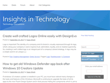 Tablet Screenshot of insightsintechnology.com